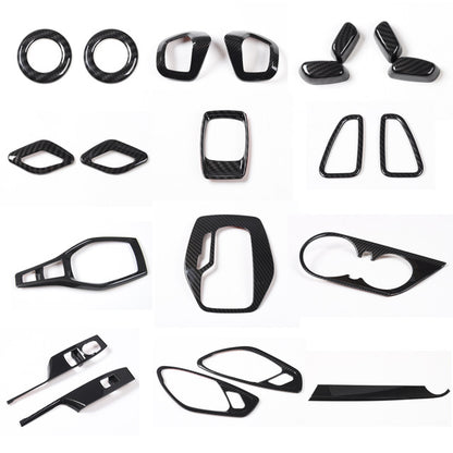 2016 - 24 Camaro Hydro-Dipped Carbon Fiber Interior Trim Kit