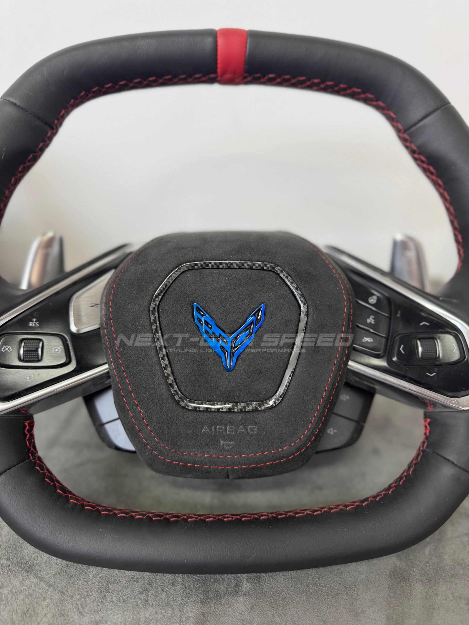 C8 Corvette RGB LED Custom Airbag Cover (Customizable) image 2