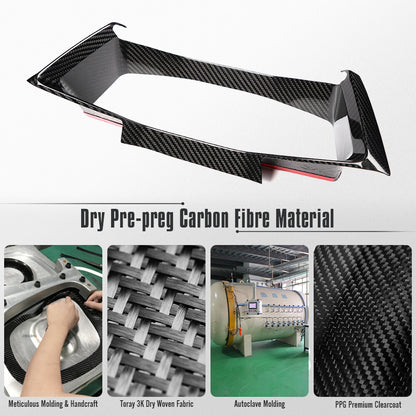 2026+ C8 Corvette Carbon Fiber Speedometer Cluster Trim Cover image 6