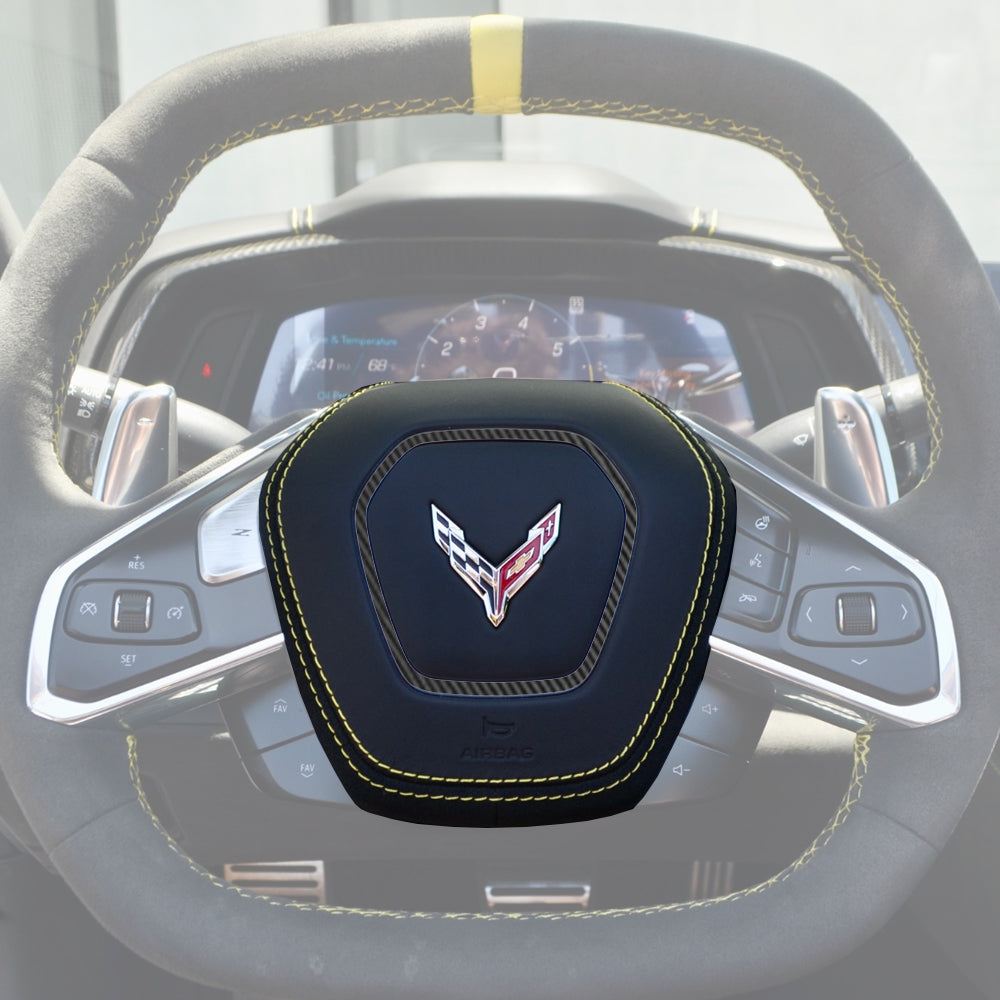 C8 Corvette Custom Airbag Housing Cover  (Customizable) image 2