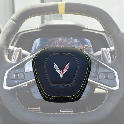 C8 Corvette Custom Airbag Housing Cover  (Customizable) image 2