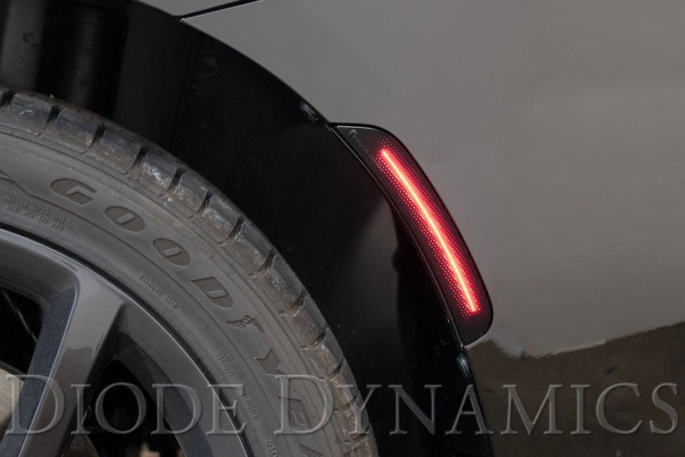 2015 - 24 Dodge Charger Smoked LED Side Markers | Diode Dynamics