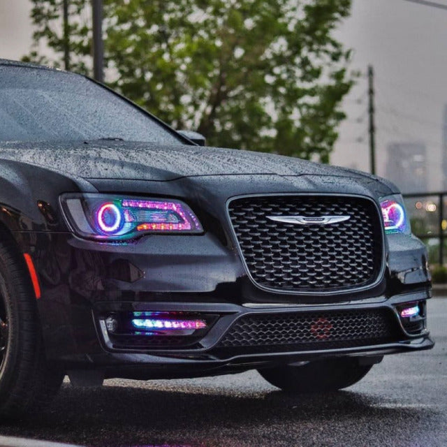 2011 - 22 Chrysler 300 Pre-Built RGBW/Flow Series Headlights image 0