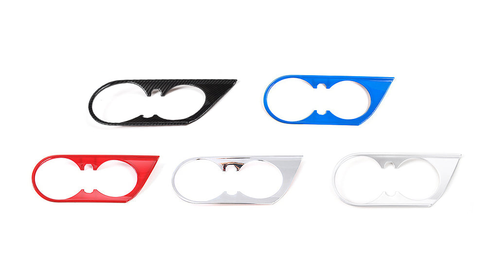 2016 - 24 Camaro Colored Cup Holder Trim Cover | Red, Blue, Yellow, Silver, or Chrome image 1