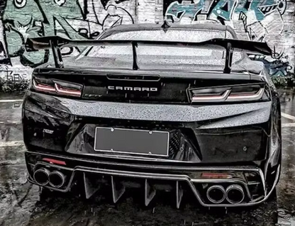 2016 - 24 Camaro XT Real Carbon Fiber Rear Diffuser LT RS SS LT1 | Next-Gen Carbon image 3
