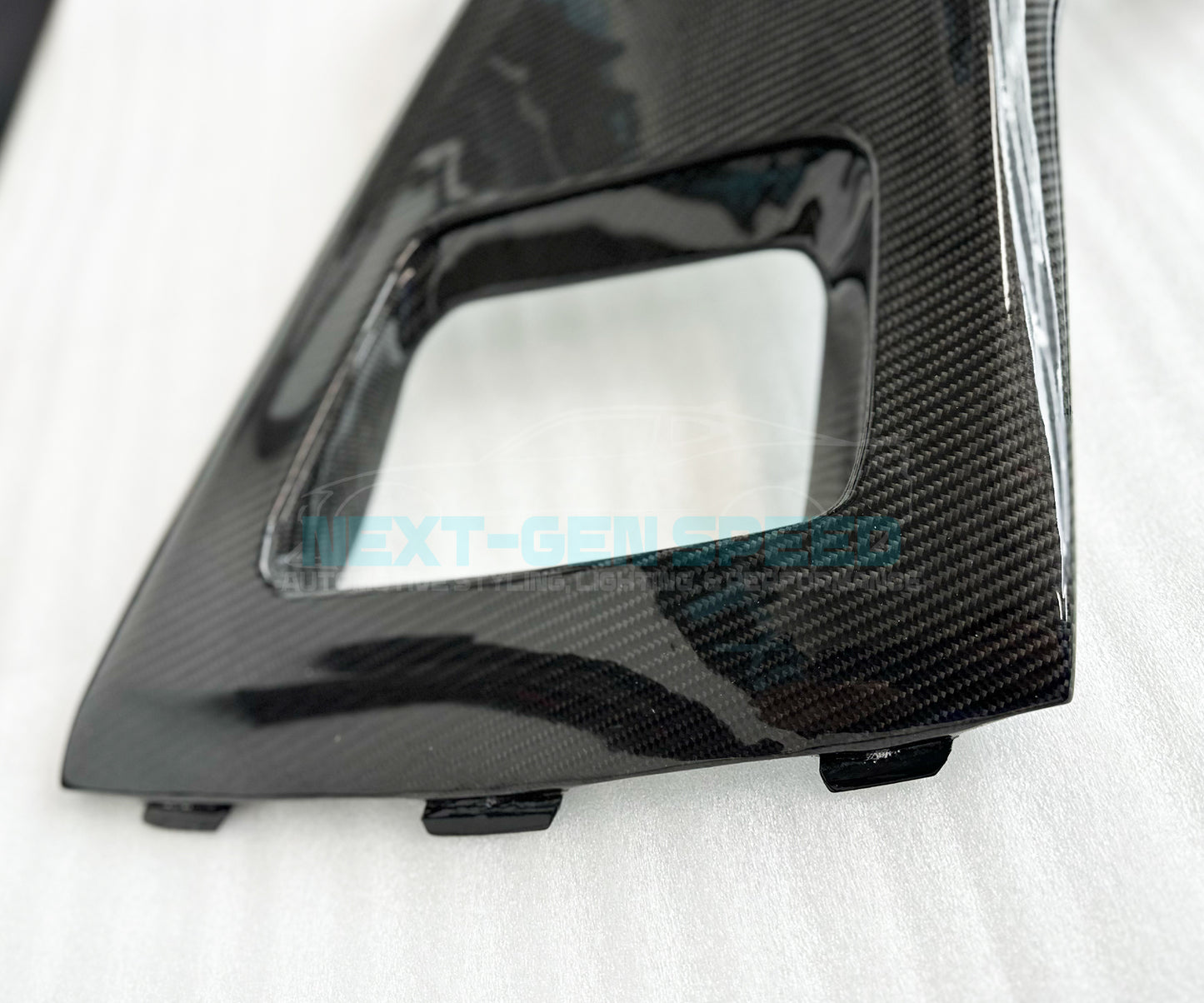 C8 Corvette Carbon Fiber Upper Dash Pad Replacement Unit | HUD/Non HUD Models image 12