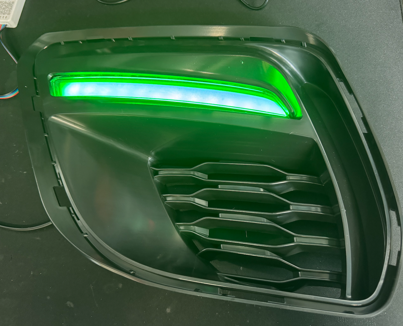 Dodge Charger Widebody Flow RGB DRL Fog Light Trim Covers image 12
