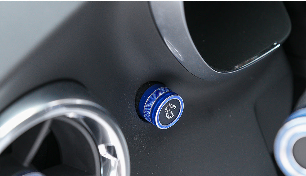 2016 - 24 Camaro Colored Aluminum Interior Vent/Switch Knobs | Red/Blue/Silver image 5