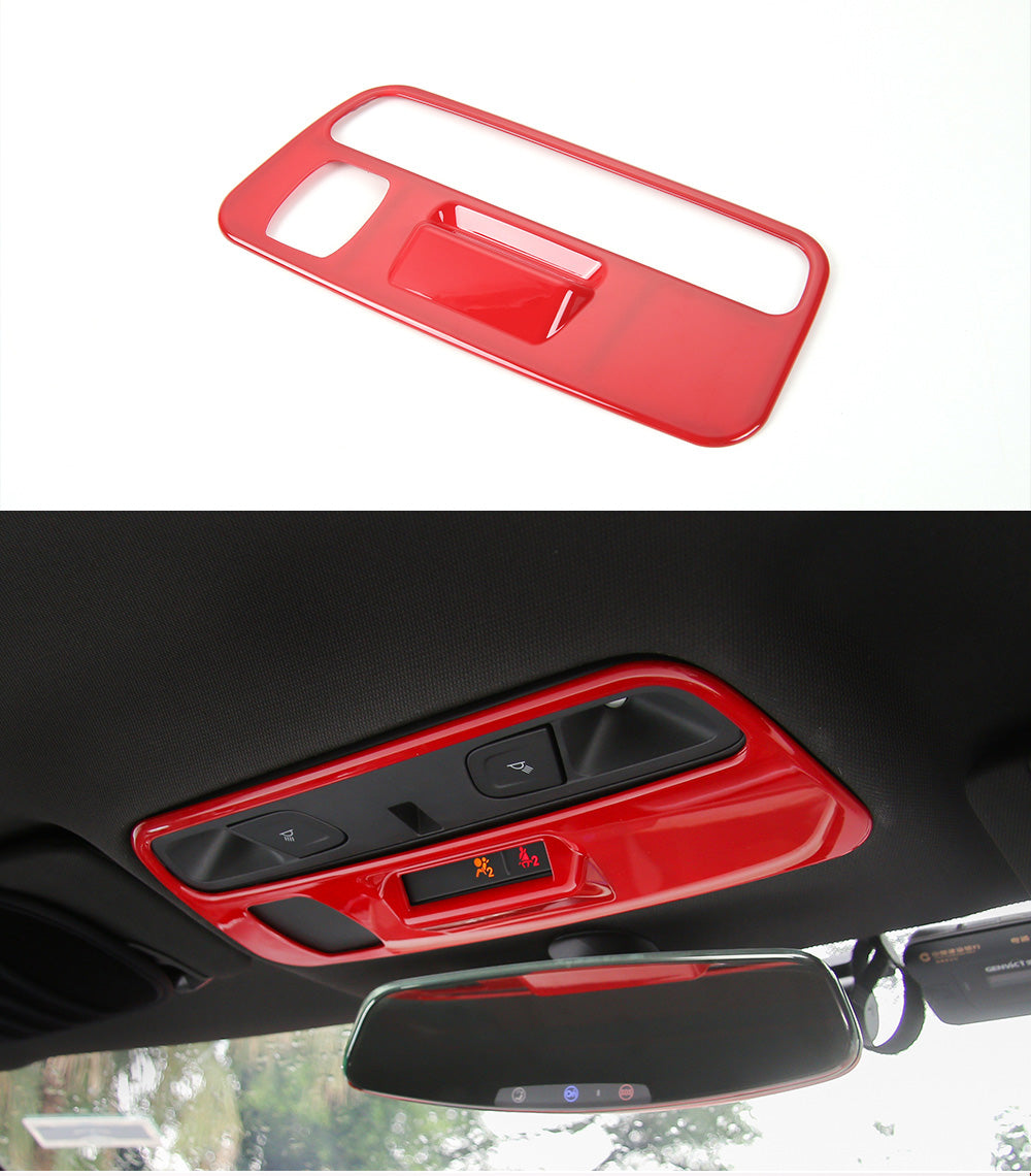2016 - 18 Camaro Upper Roof Reading Light Panel Cover | Carbon Fiber / Colored image 1