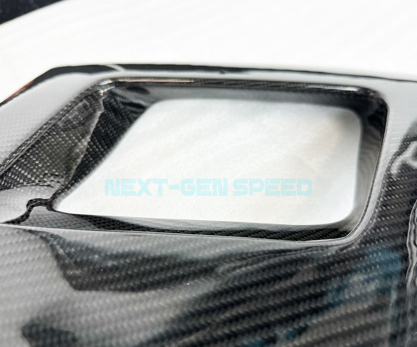C8 Corvette Carbon Fiber Upper Dash Pad Replacement Unit | HUD/Non HUD Models image 15
