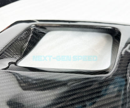 C8 Corvette Carbon Fiber Upper Dash Pad Replacement Unit | HUD/Non HUD Models image 15