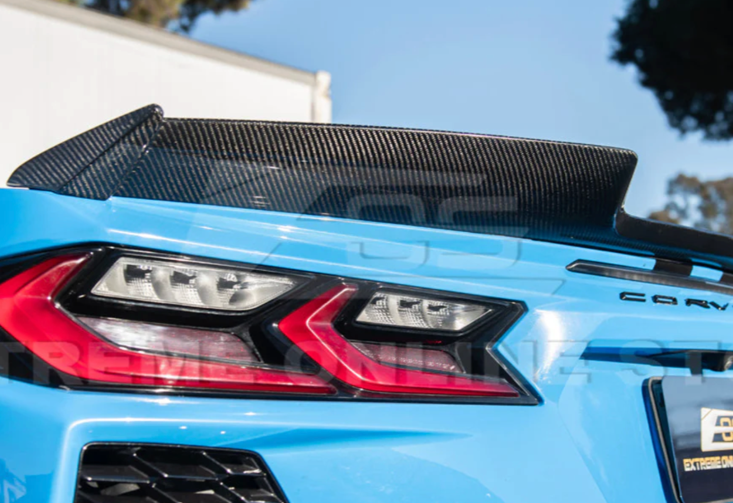 C8 Corvette Z06 Rear Spoiler for Stingray image 5