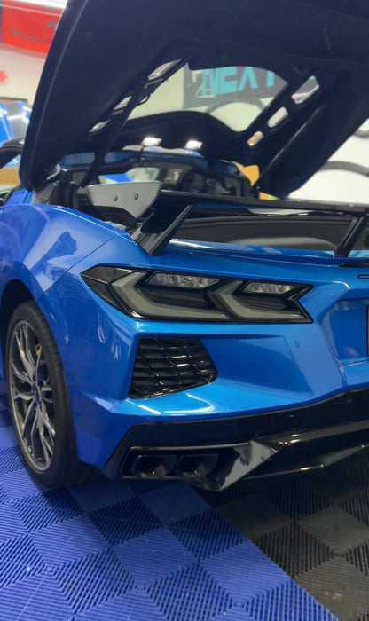 C8 Corvette Smoked Euro LED Tail Lights image 4