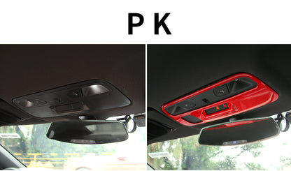 2016 - 18 Camaro Upper Roof Reading Light Panel Cover | Carbon Fiber / Colored image 5