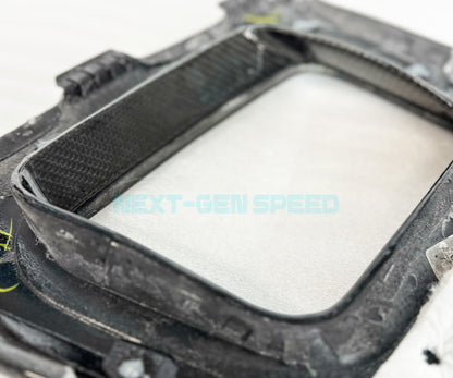 C8 Corvette Carbon Fiber Upper Dash Pad Replacement Unit | HUD/Non HUD Models image 16