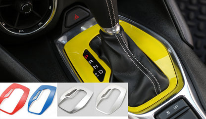 2016 - 24 Camaro Colored Gear Shift Panel Trim Cover (5 Colors) image 0