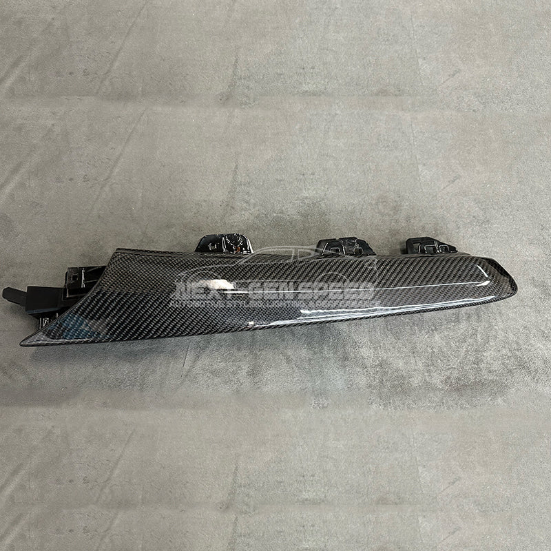 C8 Corvette Carbon Fiber Interior Climate Control Console Replacement | Next-Gen Carbon