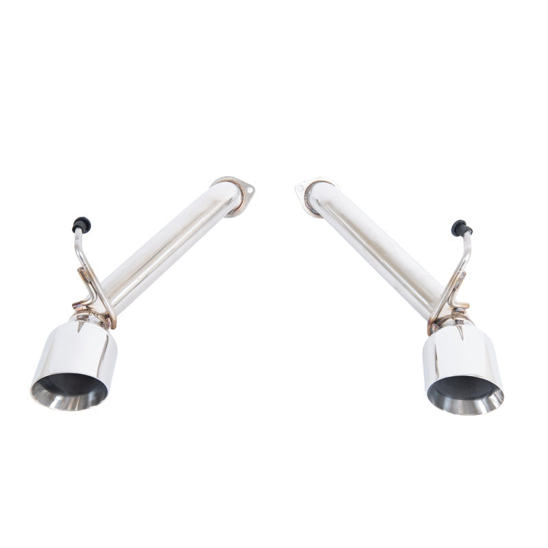 2009 - 21 Nissan 370Z Z34 Muffler Delete Axle Back 4.5" Dual Tips Exhaust