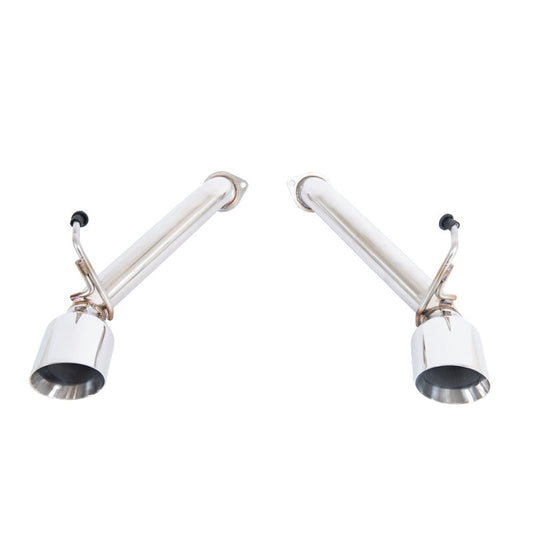 2009 - 21 Nissan 370Z Z34 Muffler Delete Axle Back 4.5" Dual Tips Exhaust