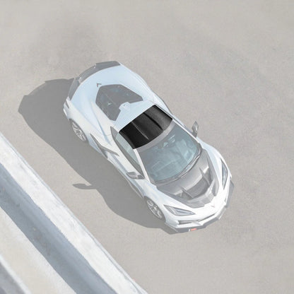 Corvette C8 Carbon Fiber Replacement Removable Targa Roof Panel image 1