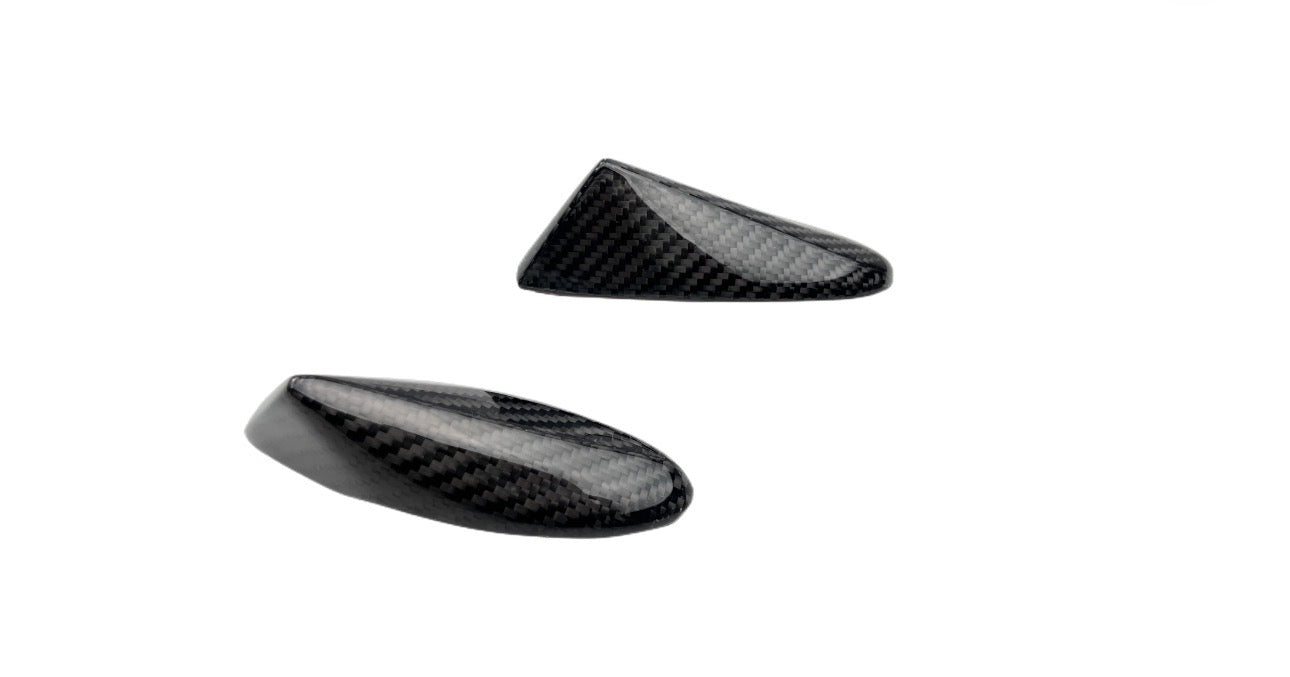 C8 Corvette Stingray Spoiler Hole Fin Covers image 2