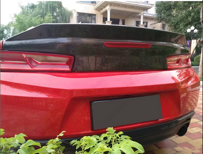 2016 - 24 Camaro Carbon Fiber Trunk Lid w/ Spoiler | Next-Gen Carbon image 0