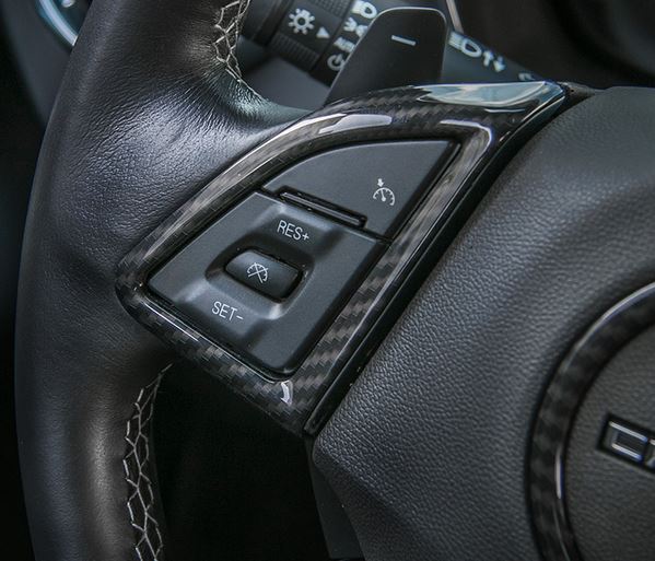 2016 - 24 Camaro Steering Wheel Trim Cover Kit  | Colored / Carbon Fiber image 7