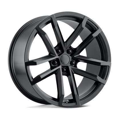 2010 - 24 Camaro 5th Gen SS 1LE Gloss/Satin Black Replica Rear Wheel image