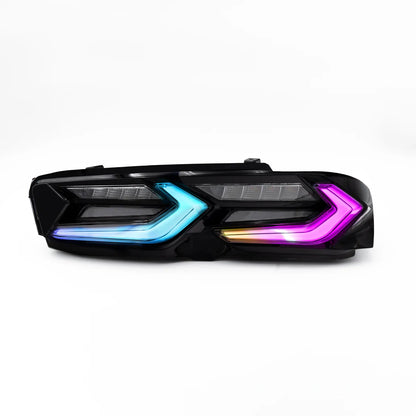 2019 - 24 Camaro RGB Flow C8 Style Tail Lights image 0