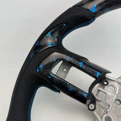 2015 - 23 Mustang Carbon Fiber Custom Steering Wheel (Bare) image 3