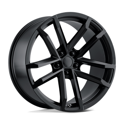 2010 - 24 Camaro 5th Gen SS 1LE Gloss/Satin Black Replica Rear Wheel image