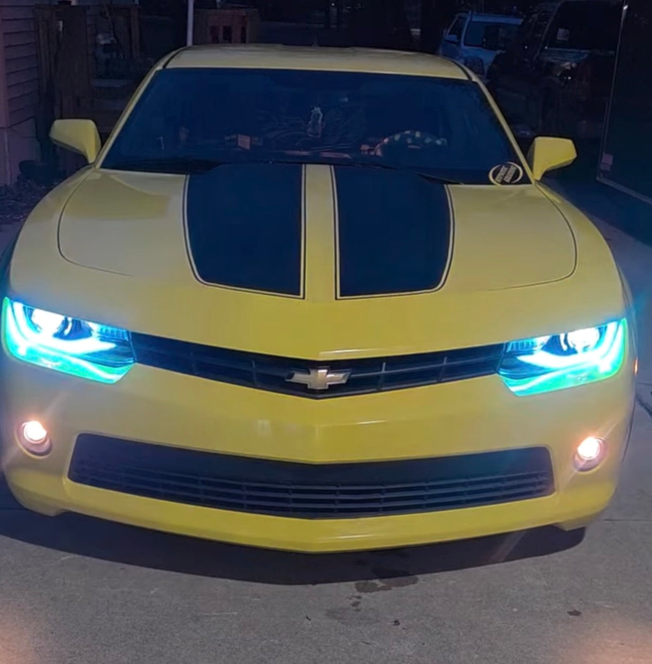 2010 - 13 Camaro Prebuilt RGB Flow Facelift Headlights image 1