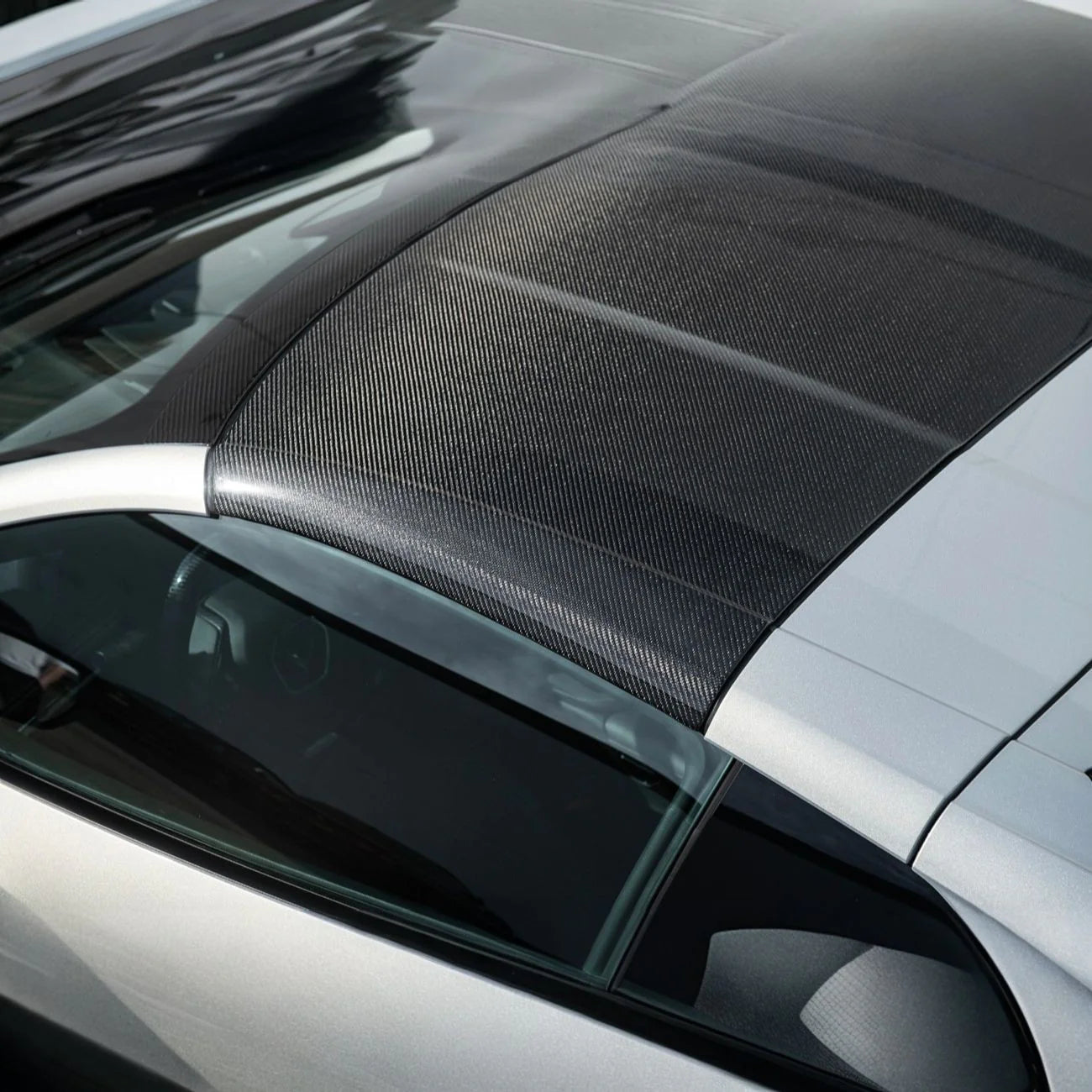 Corvette C8 Carbon Fiber Replacement Removable Targa Roof Panel image 6