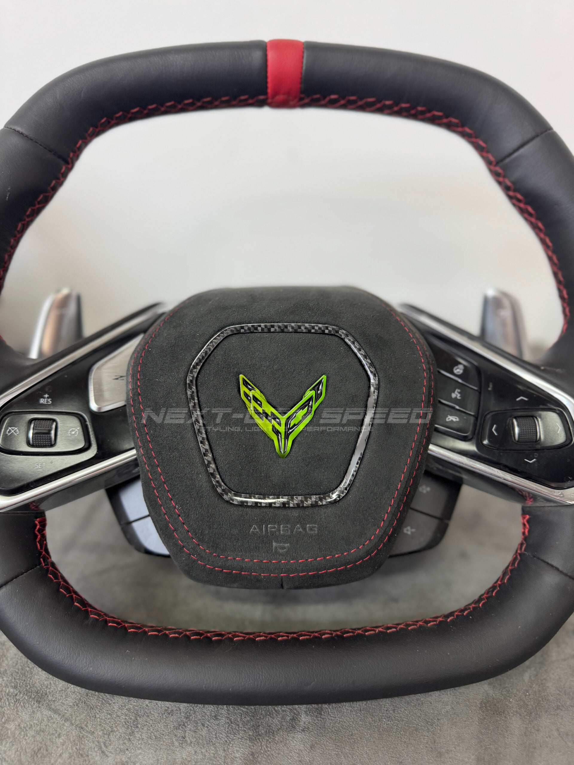 C8 Corvette RGB LED Custom Airbag Cover (Customizable) image 3