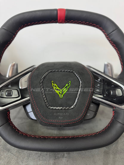 C8 Corvette RGB LED Custom Airbag Cover (Customizable) image 3