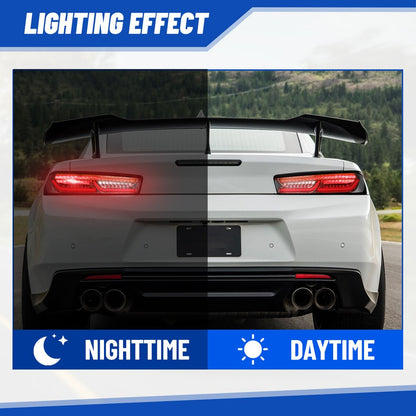 2016 - 18 Camaro Clear Sequential Tail Lights - Red Signal image 8