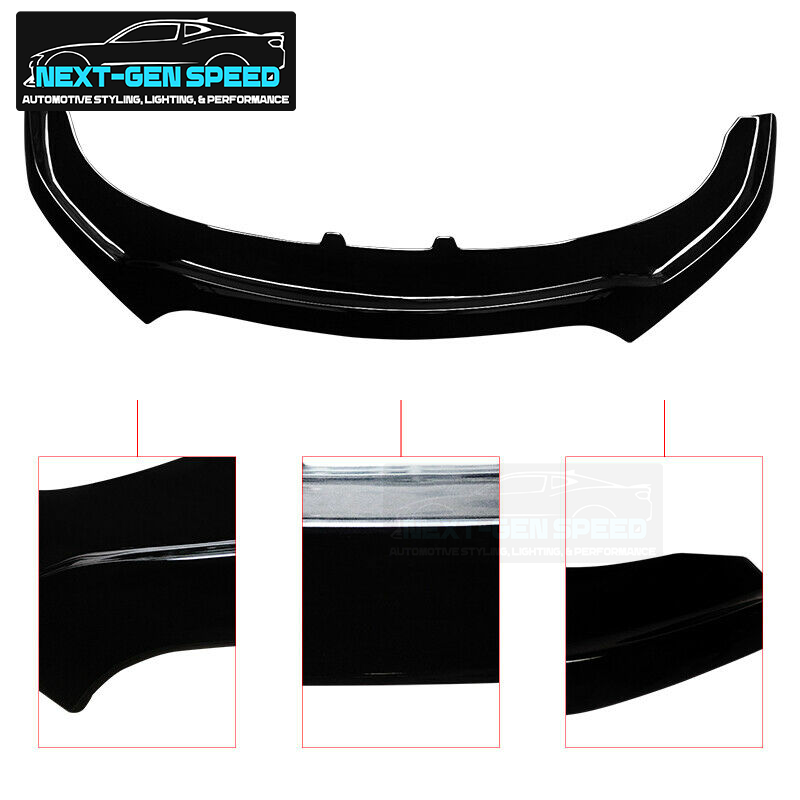 2020 - 23 Charger Gloss Black SRT Widebody V2 Splitter Lip