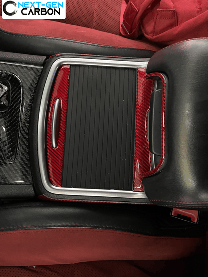 2015 - 24 Dodge Charger Carbon Fiber Cup Holder Console Trim | Next-Gen Carbon