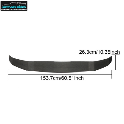 Lamborghini Huracan LP580-LP610 Carbon Fiber High Wing Spoiler | Next-Gen Carbon