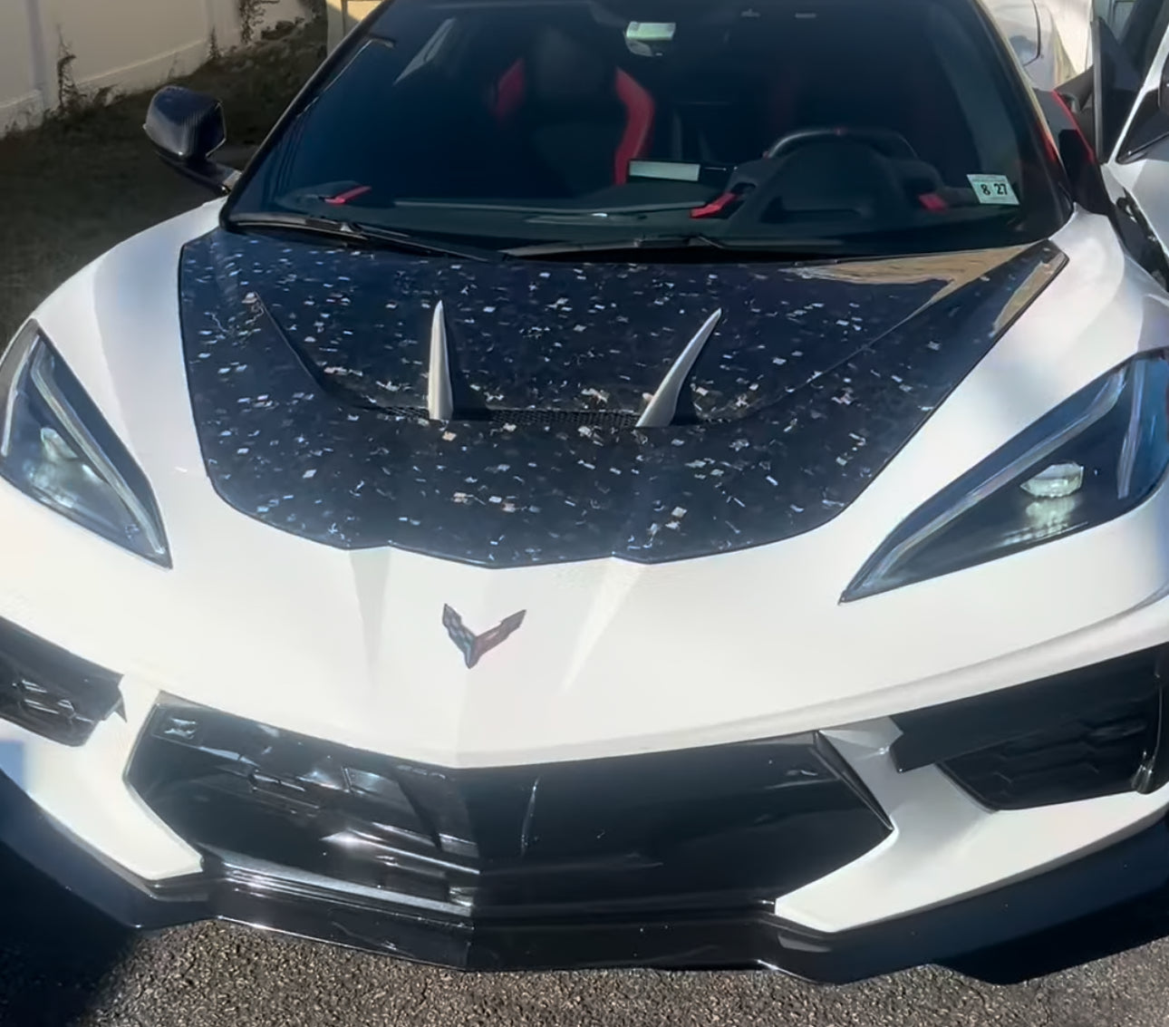C8 Corvette ZR1 Style Hood