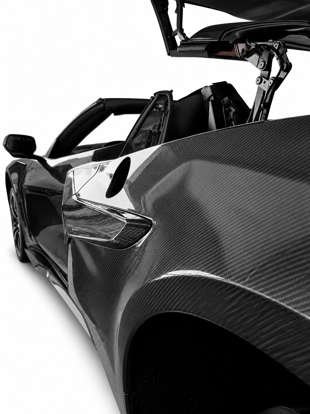 C8 Corvette Widebody ZR1 Carbon Fiber Quarter Panels