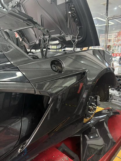 C8 Corvette Widebody ZR1 Carbon Fiber Quarter Panels