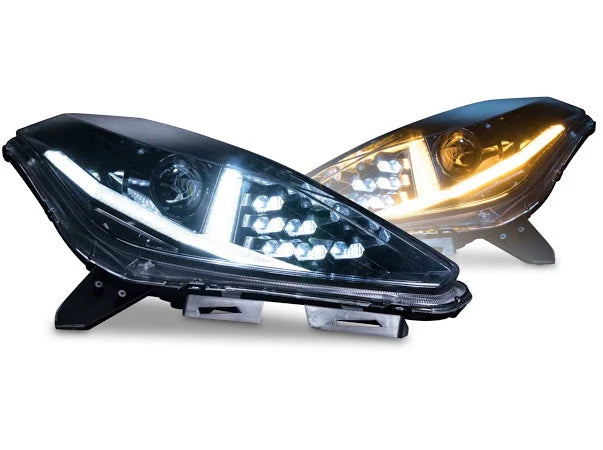 2014 - 19 Corvette C7 XB Smoked LED Headlights | Morimoto