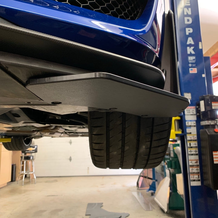 2015 - 23 Mustang GT500 Style Splitter Winglet &amp; Fender Extensions