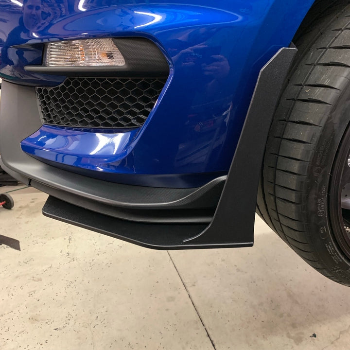 2015 - 23 Mustang GT500 Style Splitter Winglet &amp; Fender Extensions