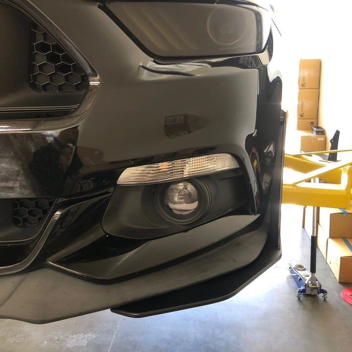 2015 - 23 Mustang GT500 Style Splitter Winglet &amp; Fender Extensions