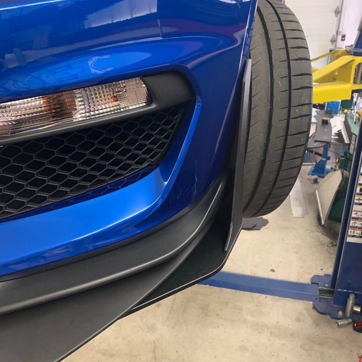 2015 - 23 Mustang GT500 Style Splitter Winglet &amp; Fender Extensions