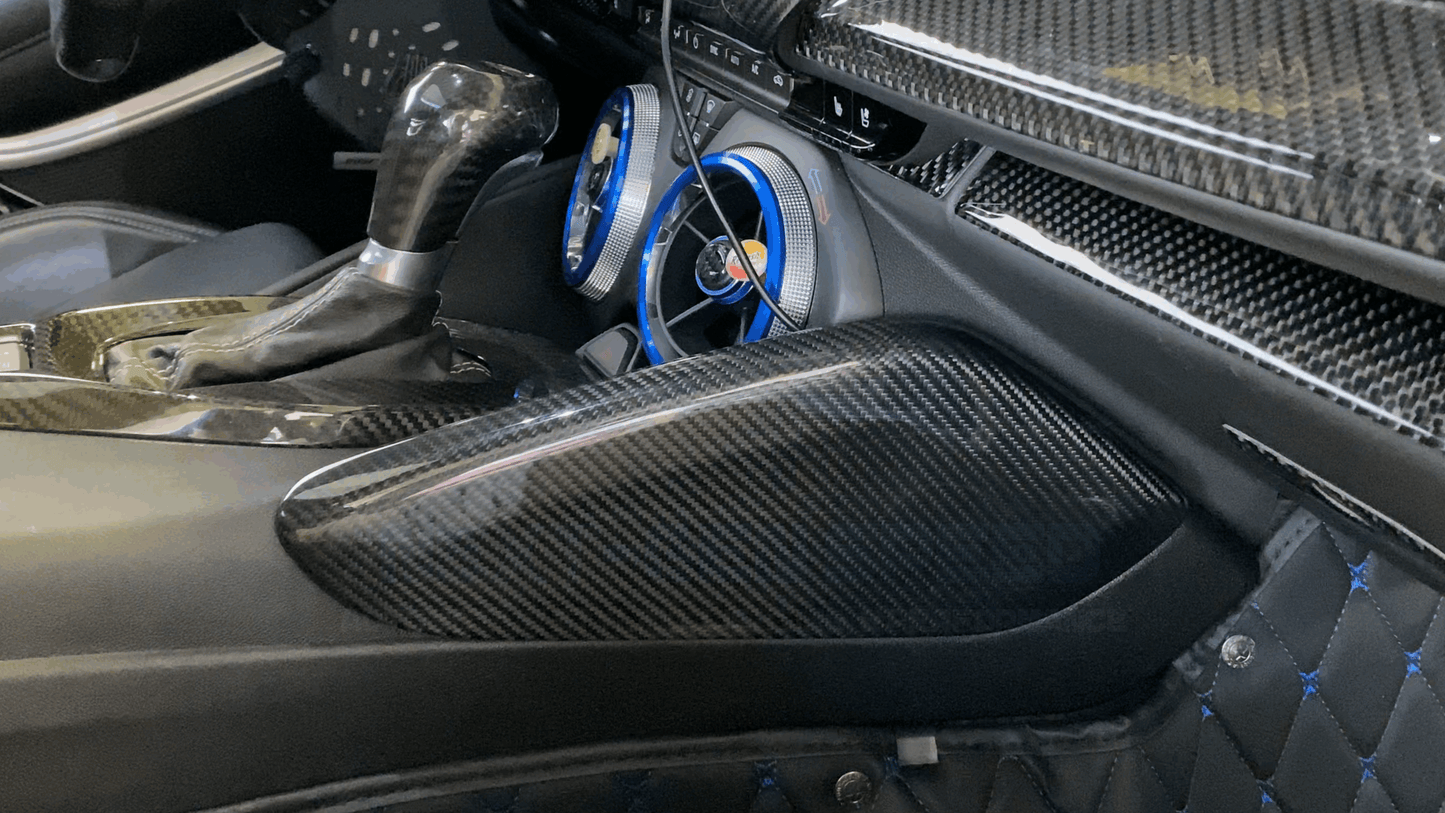 2016 - 24 Real Carbon Fiber Knee Pad Covers | Next-Gen Carbon