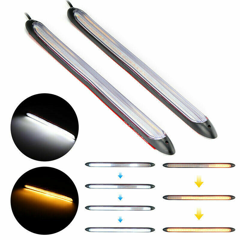 Dodge Charger Widebody RGB Flow Series Color Changing Front LED DRL Fog Lights