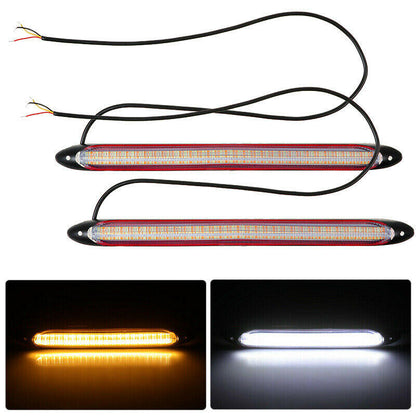 Dodge Charger Widebody RGB Flow Series Color Changing Front LED DRL Fog Lights